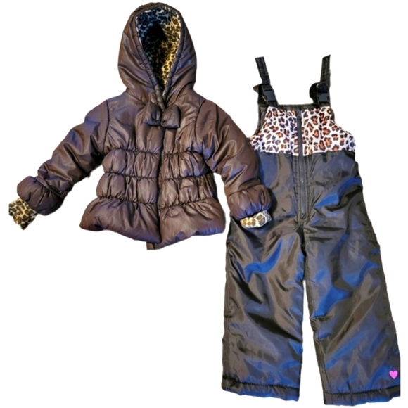 Carter's Jackets & Coats Carters Toddler Leopard Snowsuit 3t Poshmark